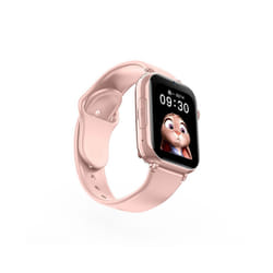 Kids 4G Smart Watch SOS GPS Location Tracker Sim Card Video Call WiFi Chat Camera Flashlight Waterproof Smartwatch For Children Watches - Pink