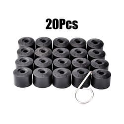 20pcs Car Wheel Bolt Nut Cap Lug Nuts For Vw Golf Mk4 Auto Hub Screw Cover