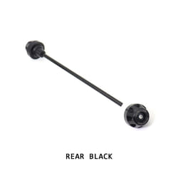 Rear Front Axle Fork Crash Slider For BMW S1000RR S1000R S1000XR 2019-2023 - Rear Black