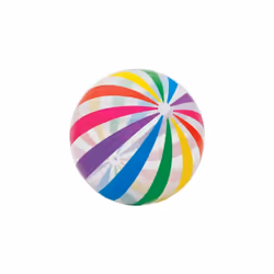 Giant Intex Jumbo 42" Inflatable Beach Ball Colourful Strip Design