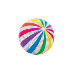 Giant Intex Jumbo 42" Inflatable Beach Ball Colourful Strip Design