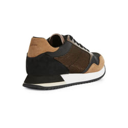 ) Geox Doralea Leather Women's Bronze/Toffee Trainers - Brown, 7 (Adults'