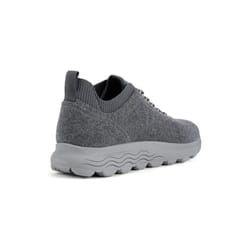 ) Geox D Spherica A Wool Blend Women's Anthracite Trainers - Grey, 4 (Adults'