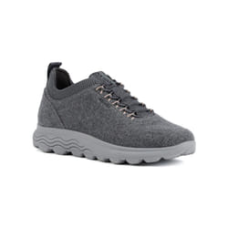 ) Geox D Spherica A Wool Blend Women's Anthracite Trainers - Grey, 7.5 (Adults'