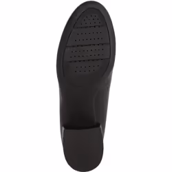 ) Geox D ELEANA A Leather Bovine Full Grain Women's Black Heels - Black, 5 (Adults'