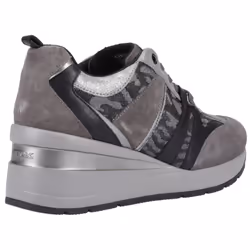 ) Geox D Zosma B 0 Women's Dark Grey Trainers - Grey, 5 (Adults'