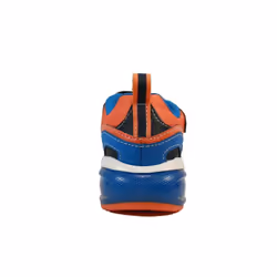 ) Bayonyc J16FEA Navy/Orange Childrens Light Up Trainers - 13 (Children's