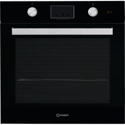 Indesit IFW 65Y0 J BL oven 66 L Black, Stainless steel