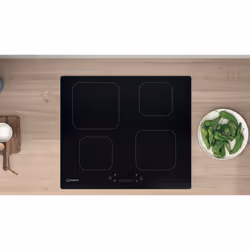 Indesit IS 83Q60 NE Black Built-in 59 cm Zone induction hob 4 zone(s) - Additional view 4