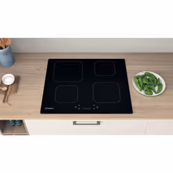 Indesit IS 83Q60 NE Black Built-in 59 cm Zone induction hob 4 zone(s) - Additional view 5