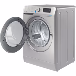 Indesit BDE 861483X S UK N washer dryer Freestanding Front-load Silver D