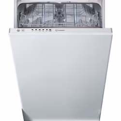 Indesit DSIE 2B10 UK N, Fully built-in, Slimline (45 cm), White, 1.3 m, 1.55 m, 1.5 m
