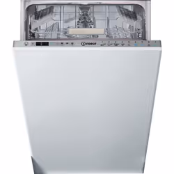 Indesit DSIO 3T224 E Z UK N, Semi built-in, Full size (60 cm), Silver, Silver, Buttons, 1.3 m
