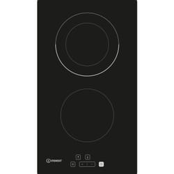 Indesit IRD 2030 B hob Black Built-in 30 cm 2 zone(s)