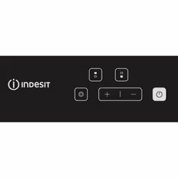 Indesit IRD 2030 B hob Black Built-in 30 cm 2 zone(s)