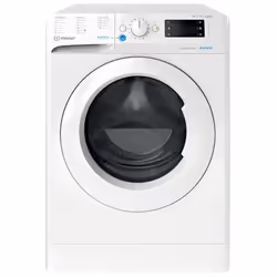Indesit BDE 107625X W UK N, Front-load, Freestanding, White, Left, White, Buttons, Rotary