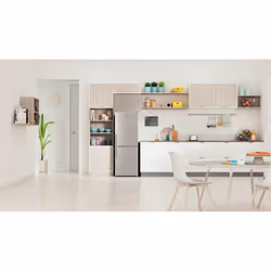 Indesit IB55 532 S UK fridge-freezer Freestanding 229 L E Silver - Additional view 5