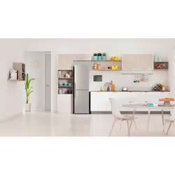 Indesit IB55 732 S UK fridge-freezer Freestanding 235 L E Silver - Additional view 5