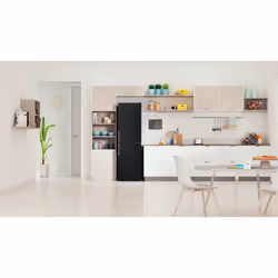 Indesit IB55 732 B UK fridge-freezer Freestanding 235 L E Black - Additional view 5