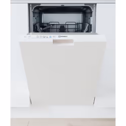 Indesit IN2IE10CS80UK, Fully built-in, Slimline (45 cm), White, Buttons, 1.3 m, 1.55 m