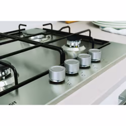 Indesit THP 642 IX/I 1 Stainless steel Built-in 60 cm Gas 4 zone(s) - Additional view 3