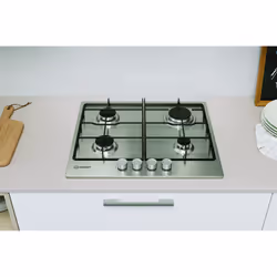 Indesit THP 642 IX/I 1 Stainless steel Built-in 60 cm Gas 4 zone(s) - Additional view 4
