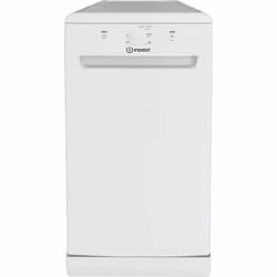 Indesit IN2FE10CS90WUK, Freestanding, Slimline (45 cm), White, White, Buttons, 1.3 m