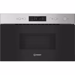 Indesit IM K12 XUK, Built-in, Grill microwave, 22 L, 700 W, Built-in display, LCD