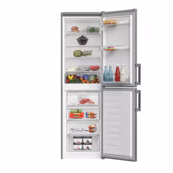 Indesit IKNH 1261 S4UK Freestanding 270 L E Silver