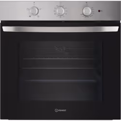 Indesit IO 233 X UK, Medium, Electric, 66 L, 2200 W, 66 L, Multitech