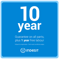 Indesit IO 253 B UK 66 L 2000 W Black