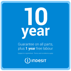 Indesit INKS 1361 S4UK Freestanding 343 L E Silver