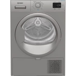 Indesit C YSD 82D SS UK tumble dryer Freestanding Front-load 8 kg A+ Silver