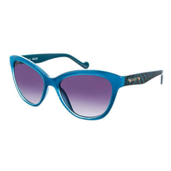 Gafas De Sol De Acetato Con Forma Redonda Lj613s Mujer - blue, TU