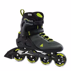 Rollerblade Macroblade 80, Adults, Male, Black, Green, Monochromatic, High boot, Black, Green