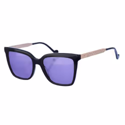 Gafa De Sol De Acetato Con Forma Cuadrada Lj753s Mujer - black, TU