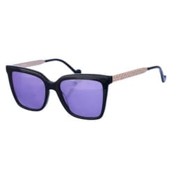 Gafa De Sol De Acetato Con Forma Cuadrada Lj753s Mujer - black, TU