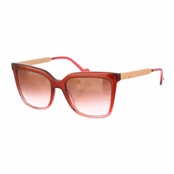 Gafa De Sol De Acetato Con Forma Cuadrada Lj753s Mujer - garnet, TU