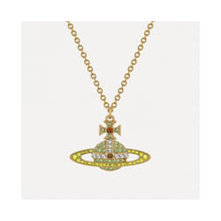 Vivienne Westwood - Kika Pendant Gold/ Peridot, Citrine