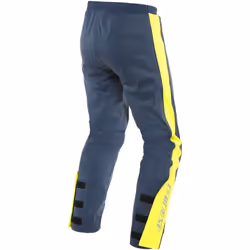 Dainese Storm 2 Motorcycle Rain Pants, blue-yellow, Size M for Men