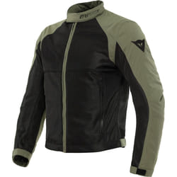 Dainese Sevilla Air Tex Motorcycle Textile Jacket, black-green, Size 62 for Men
