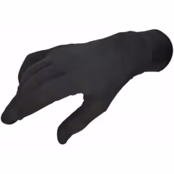 Dainese Silk Undergloves, black, Size 2XL for Men