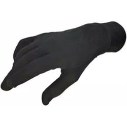 Dainese Silk Undergloves, black, Size 2XL for Men