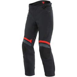 Dainese Carve Master 3 Gore-Tex Motorcycle Textile Pants, black-red, Size 62 for Men