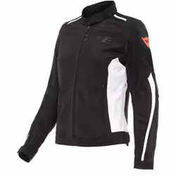 Dainese Hydraflux 2 Air D-Dry Ladies Motorcycle Textile Jacket, black-white, Size 44 for Women