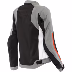 Dainese Hydraflux 2 Air D-Dry Ladies Motorcycle Textile Jacket, black-grey-red, Size 48 for Women