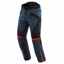 Dainese Tempest 3 D-Dry Textile Trousers Ebony / Black / Lava Red - 32