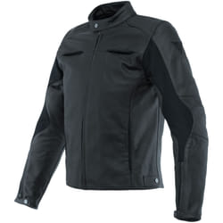 Dainese Razon 2 Motorcycle Leather Jacket, black, Size 50 for Men