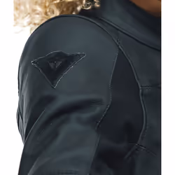 Dainese Razon 2 Ladies Motorcycle Leather Jacket, black, Size 52 for Women