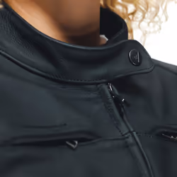 Dainese Razon 2 Ladies Motorcycle Leather Jacket, black, Size 42 for Women